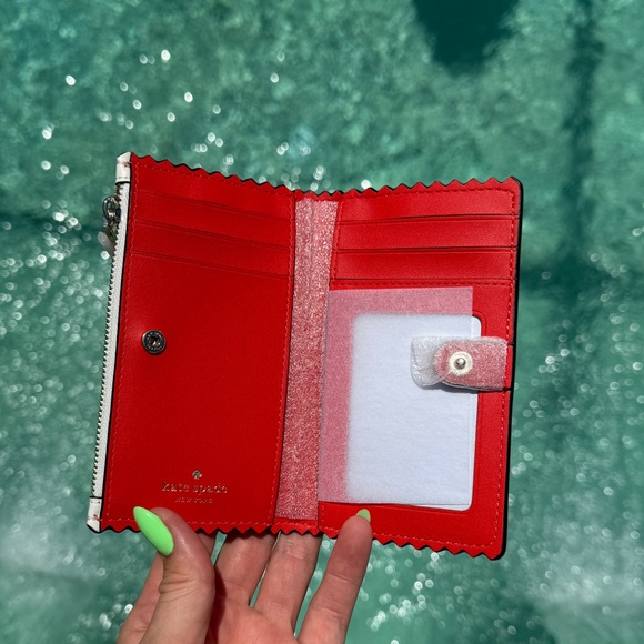 Kate Spade Snack Bar Popsicle Small Slim Bifold Wallet - Picture 4 of 4